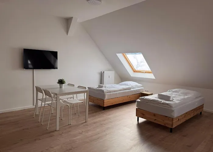 Апартаменты T&k - - Areal Goethe 4 Maisonetten Mit Privatparkplaetzen *