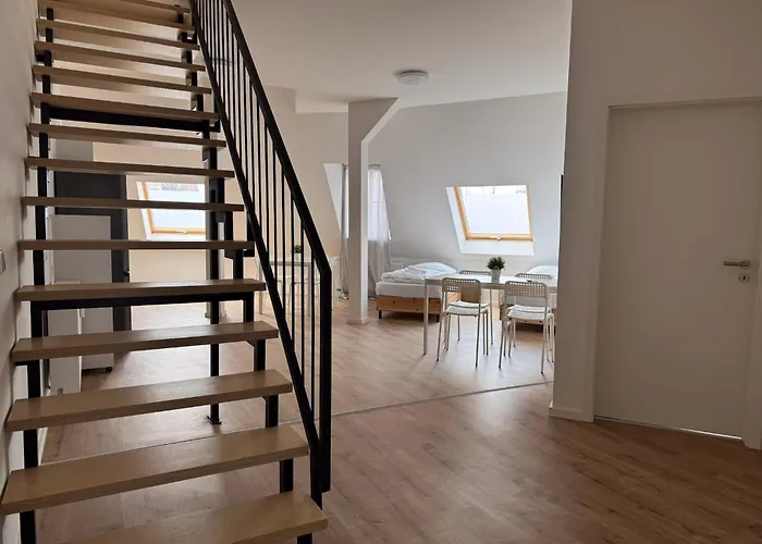 Апартаменты T&k - - Areal Goethe 4 Maisonetten Mit Privatparkplaetzen